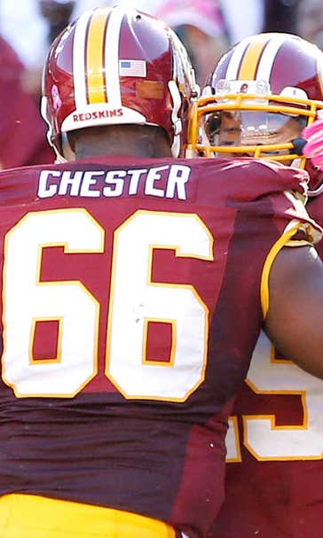 Former Redskin Chris Chester signs with the Falcons